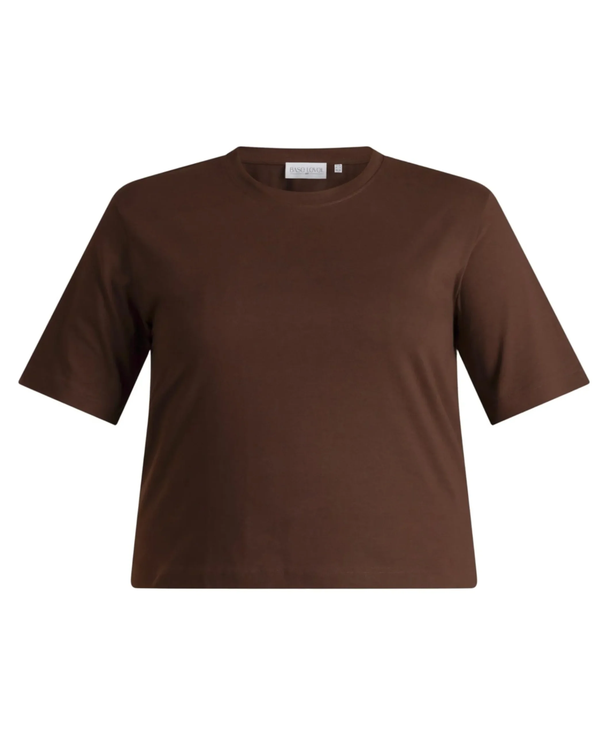 Dames T-shirt bruin