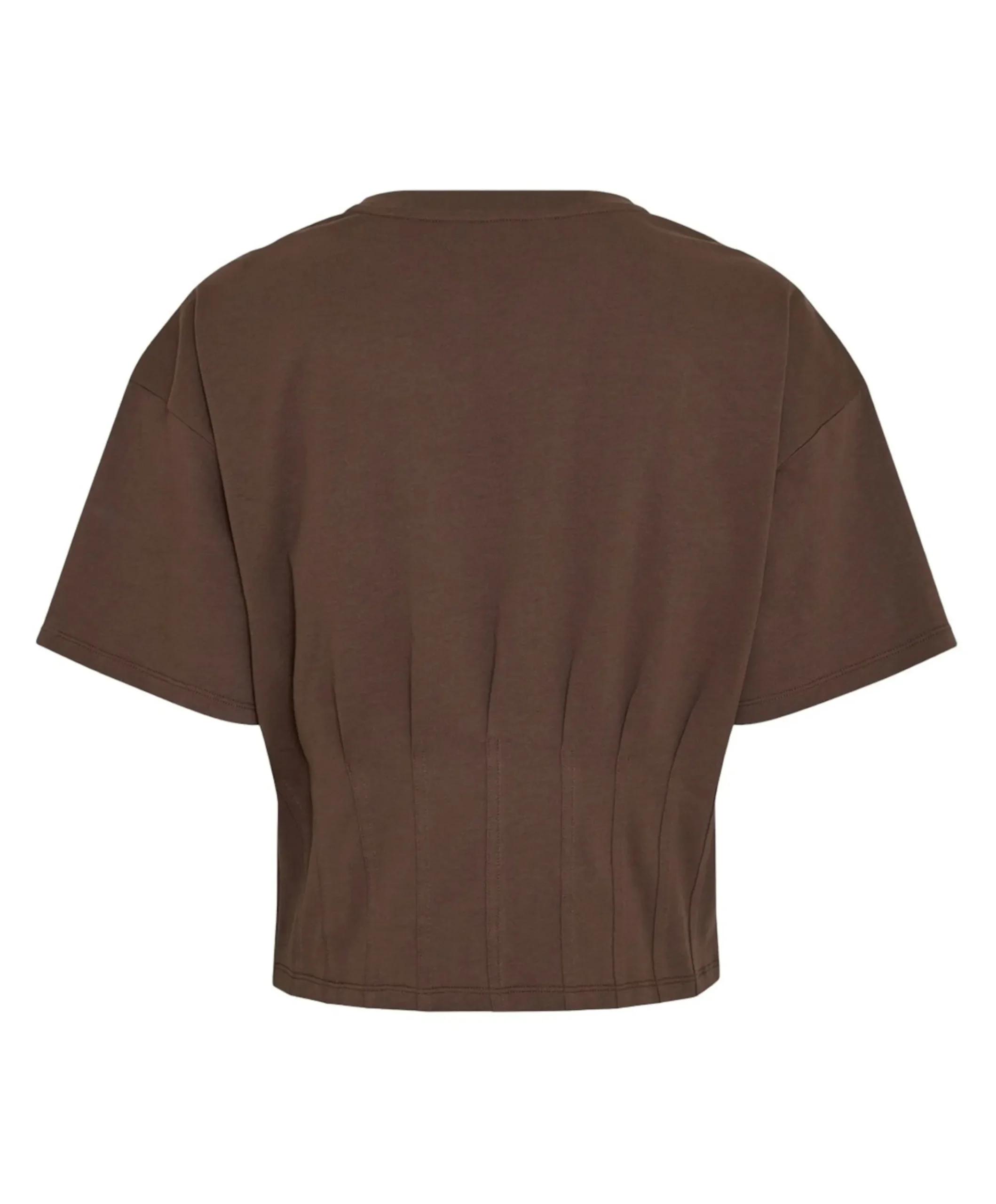 Dames T-shirt bruin