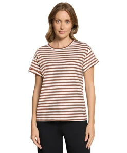 Dames T-shirt bruin