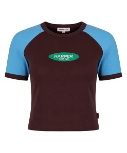 Dames T-shirt bruin