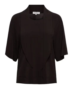 Dames T-shirt bruin