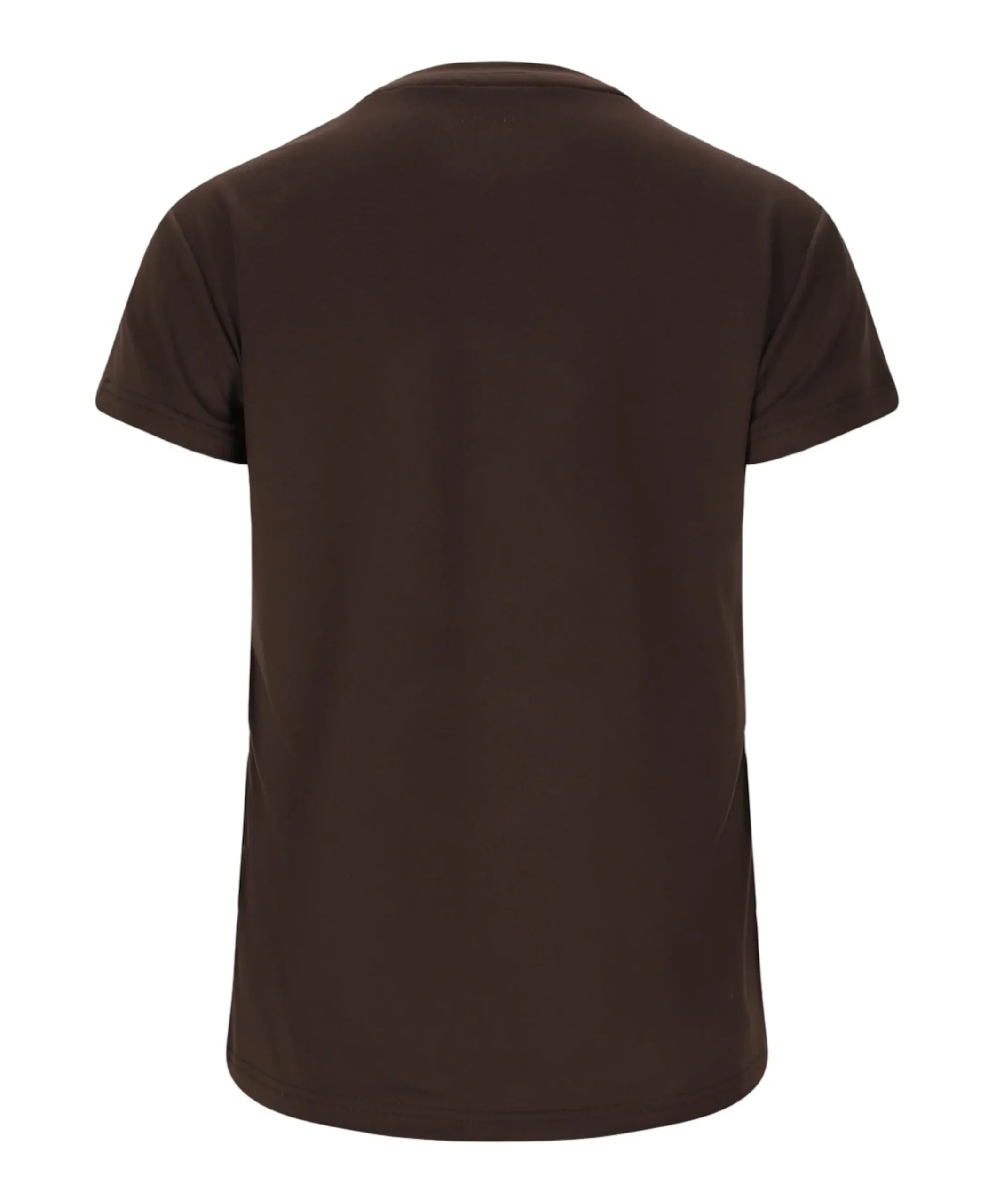 Dames t-shirt bruin