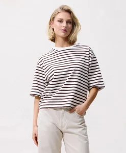 Dames T-shirt ecru