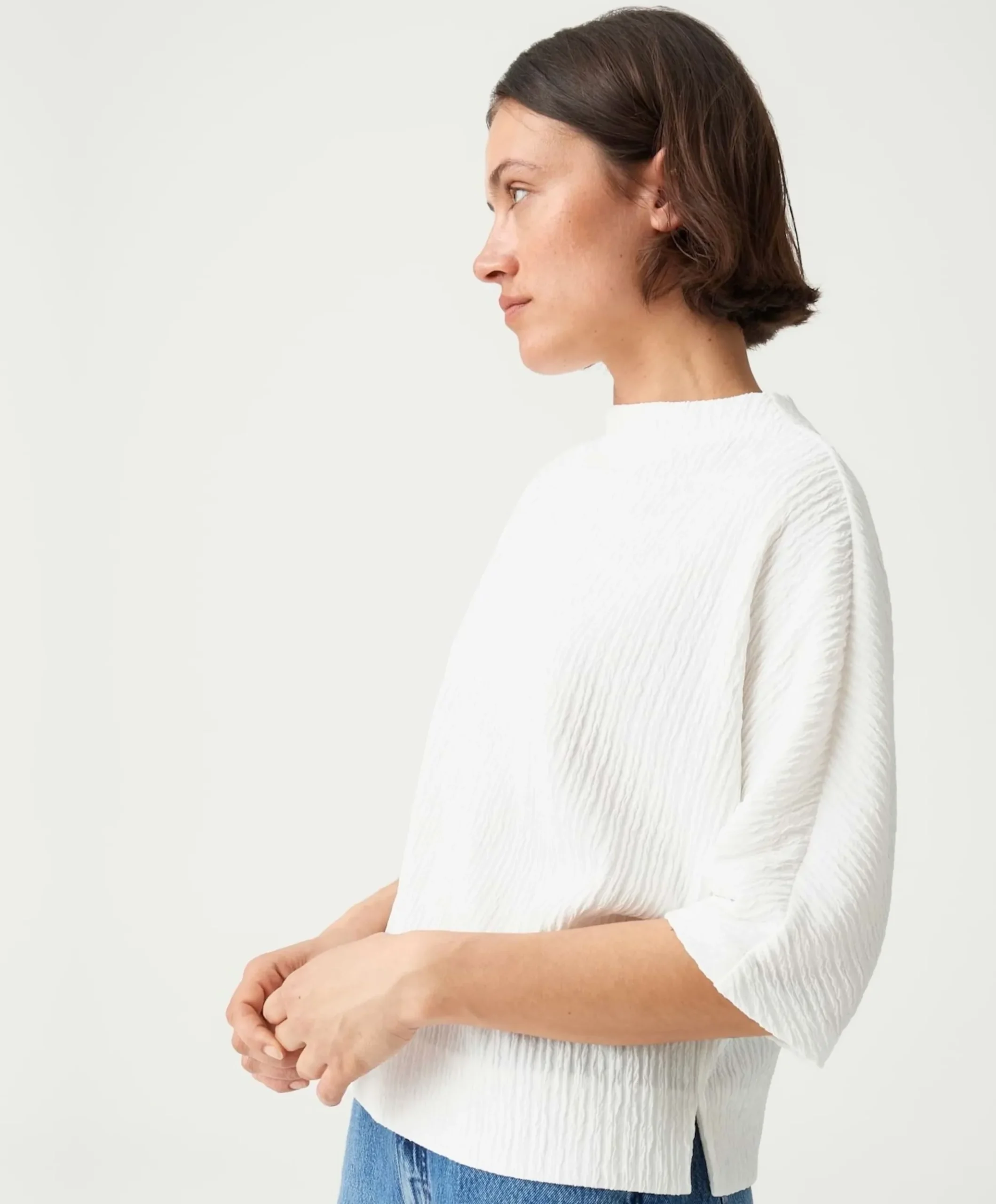 Dames T-shirt ecru