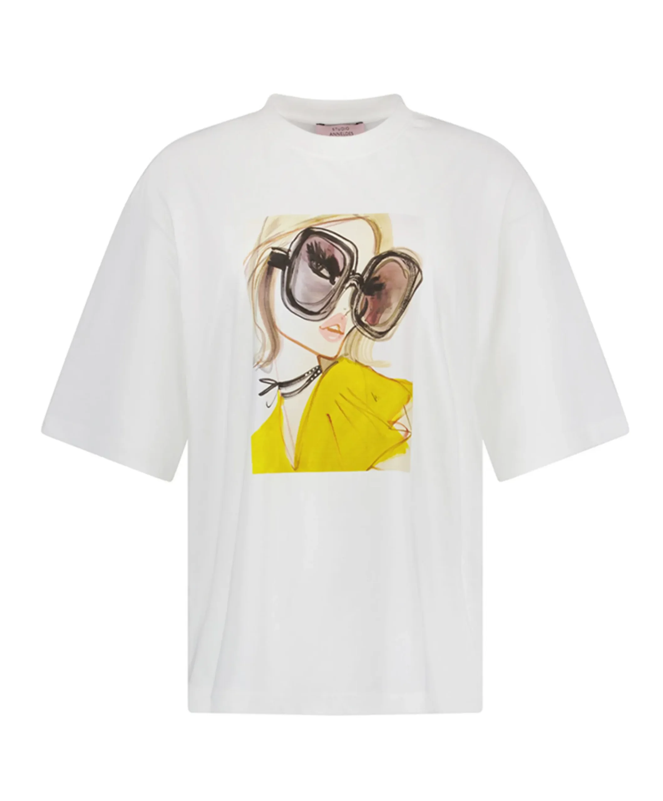 Dames T-shirt ecru