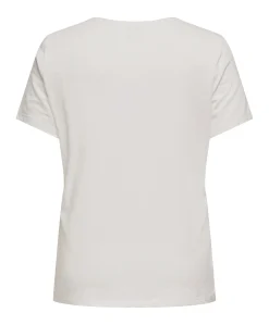 Dames T-shirt ecru