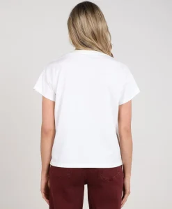 Dames T-shirt ecru
