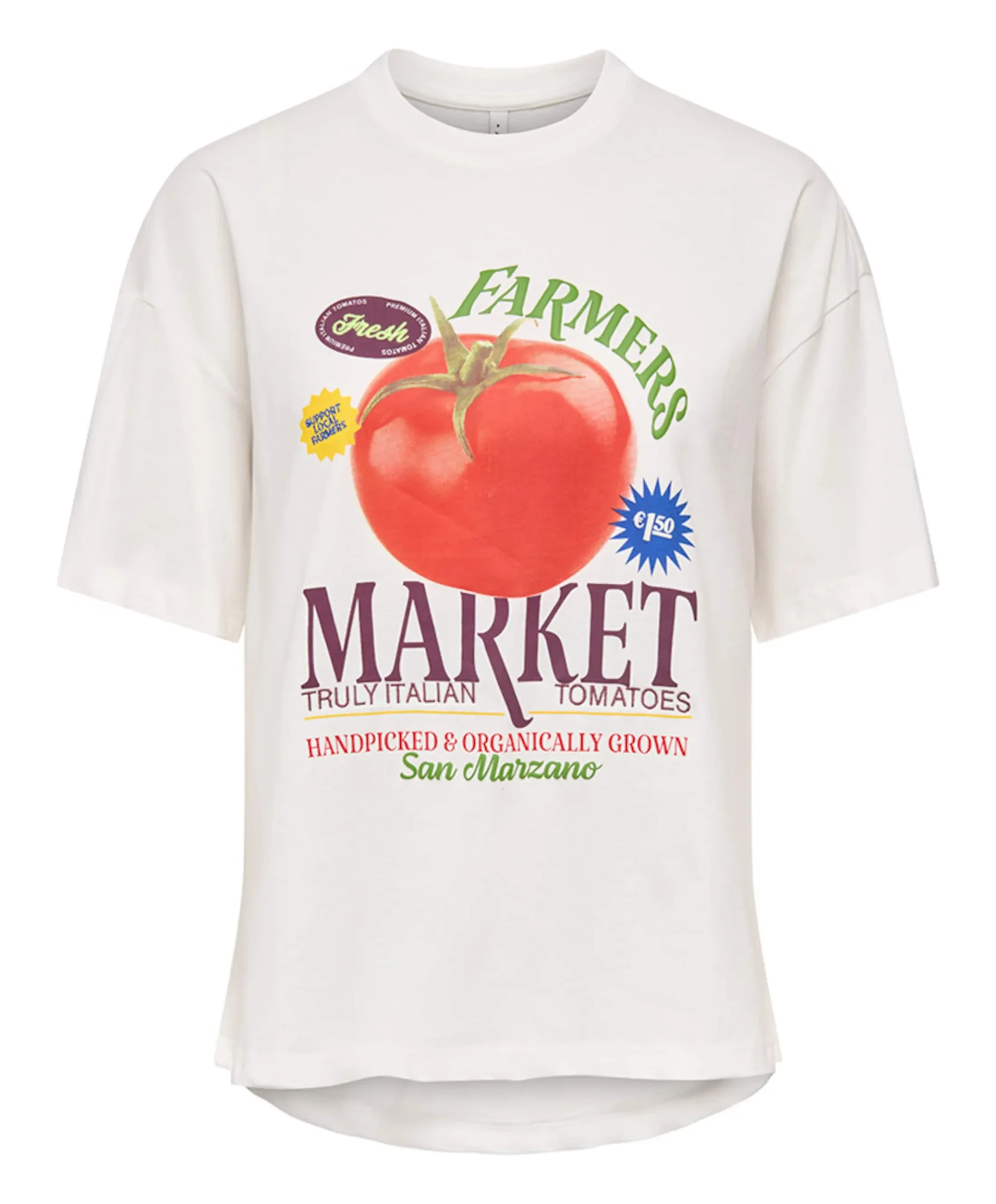 Dames T-shirt ecru