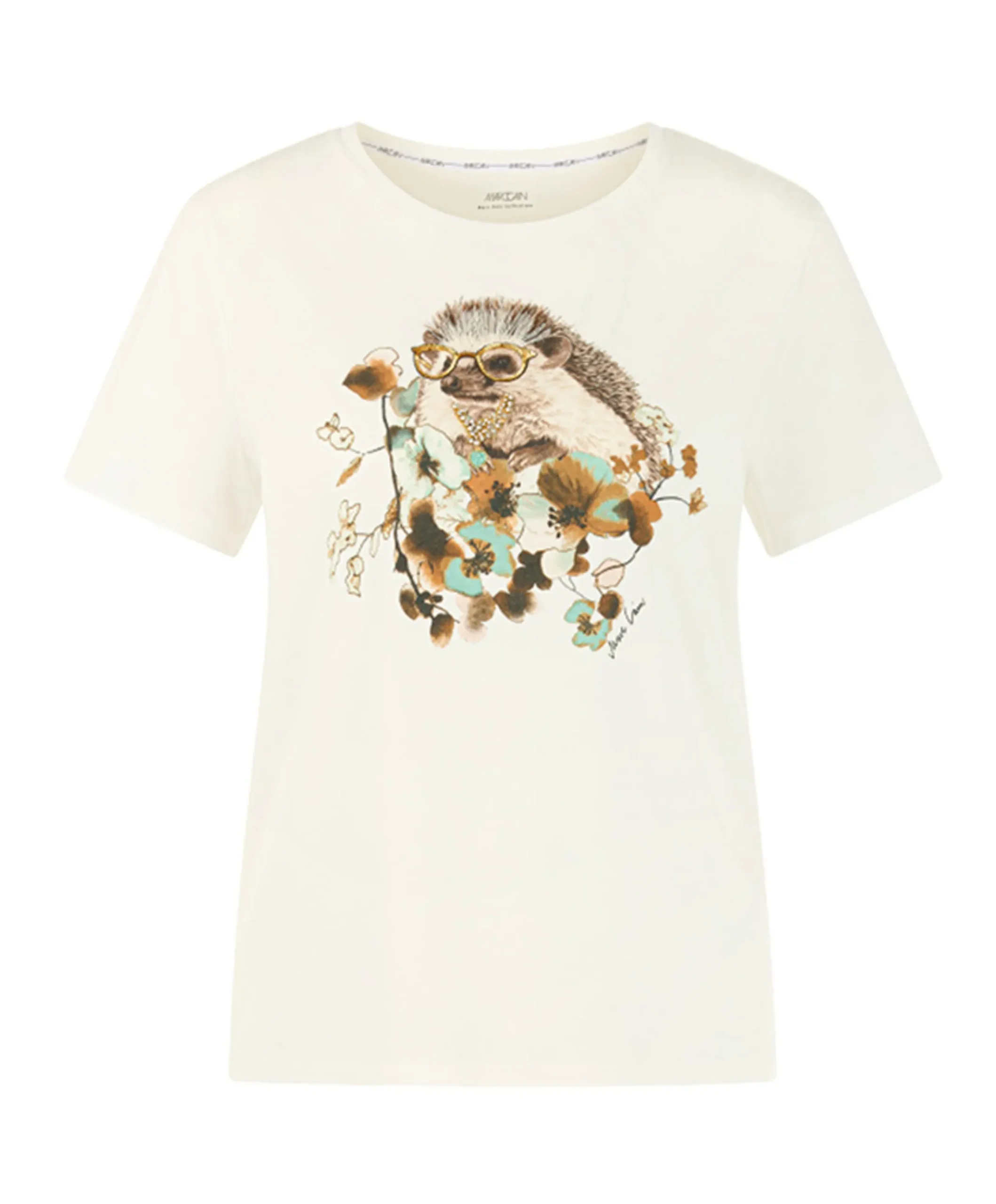 Dames T-shirt ecru