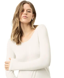 Dames T-shirt ecru
