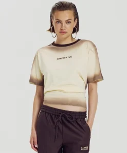 Dames T-shirt geel