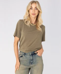 Dames T-shirt groen