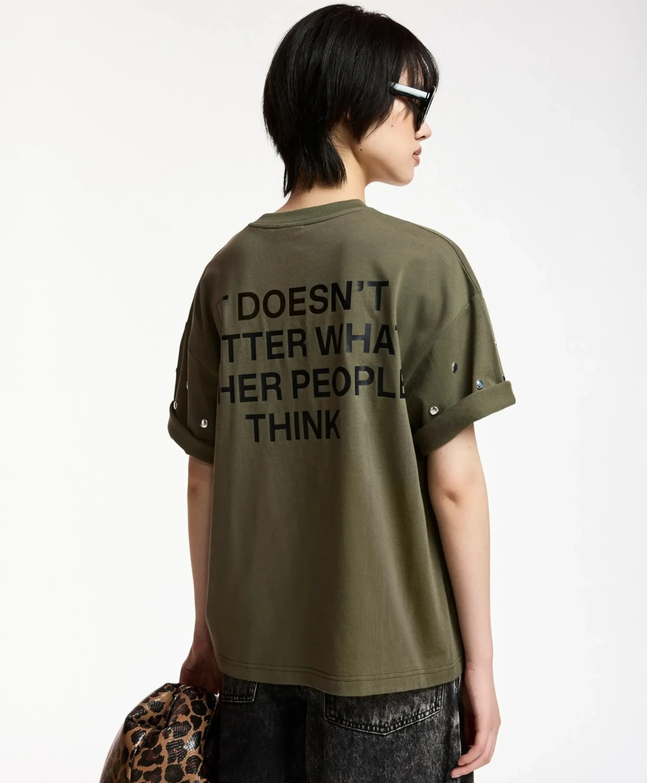 Dames T-shirt groen