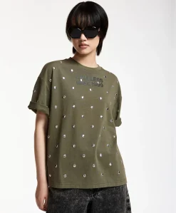 Dames T-shirt groen