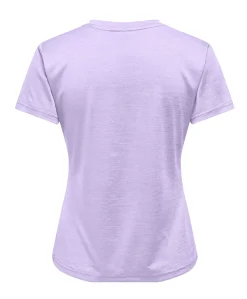 Dames t-shirt paars