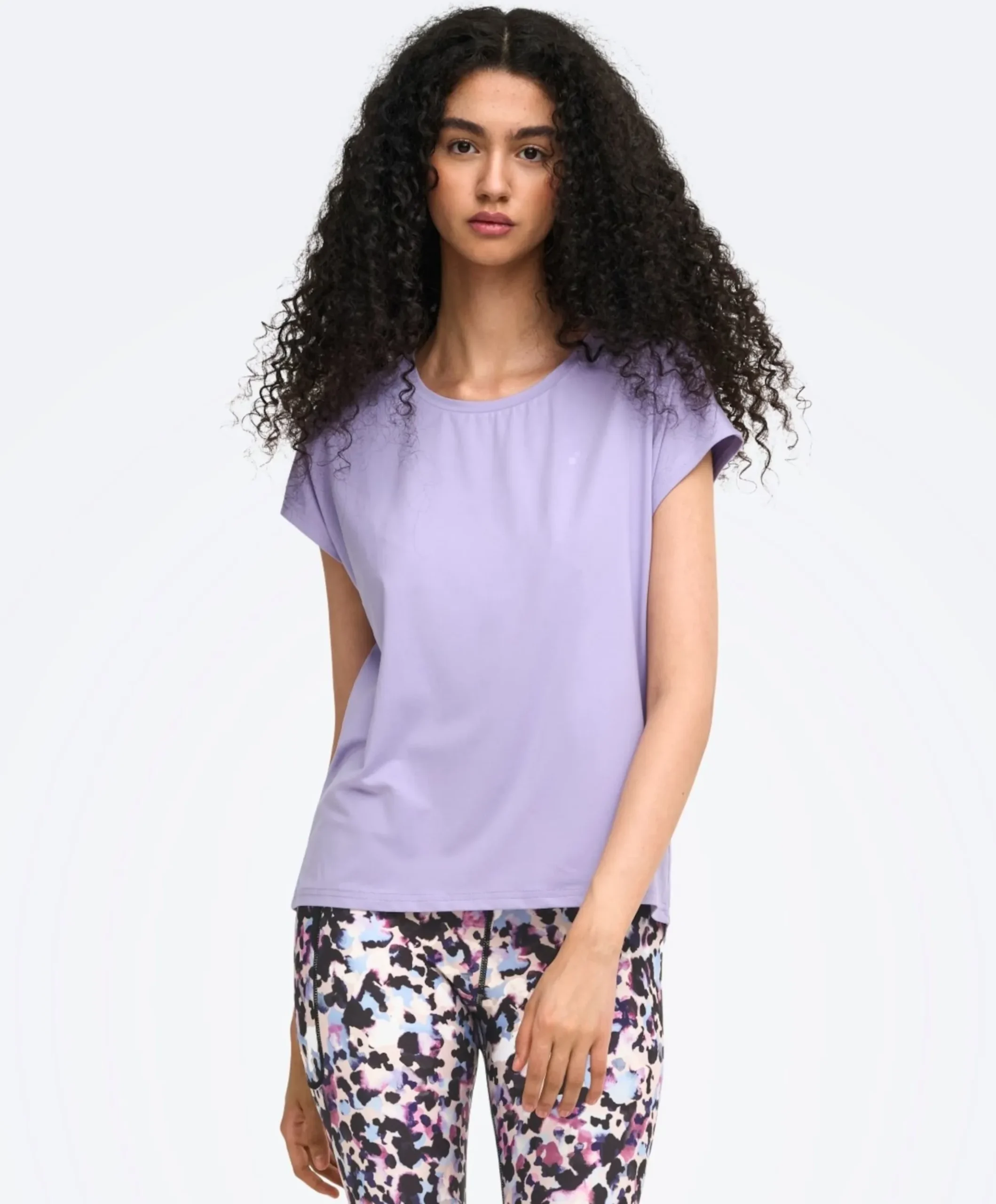 Dames t-shirt paars