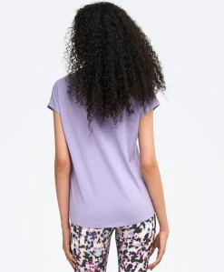 Dames t-shirt paars