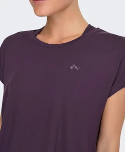 Dames t-shirt paars