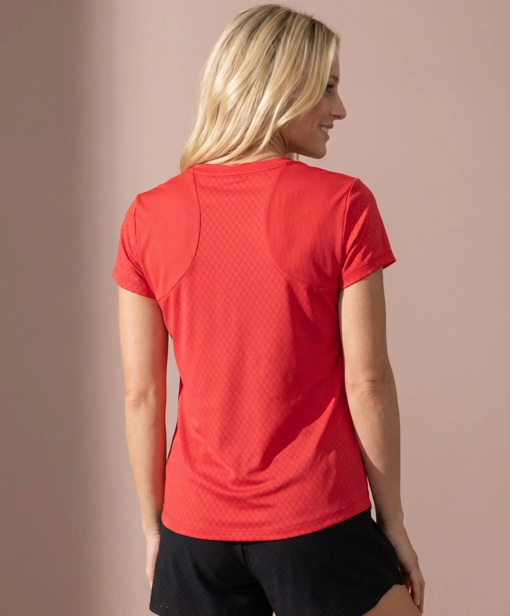 Dames t-shirt rood