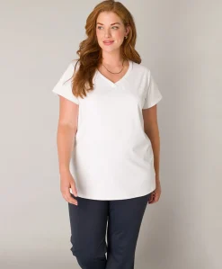 Dames T-shirt wit