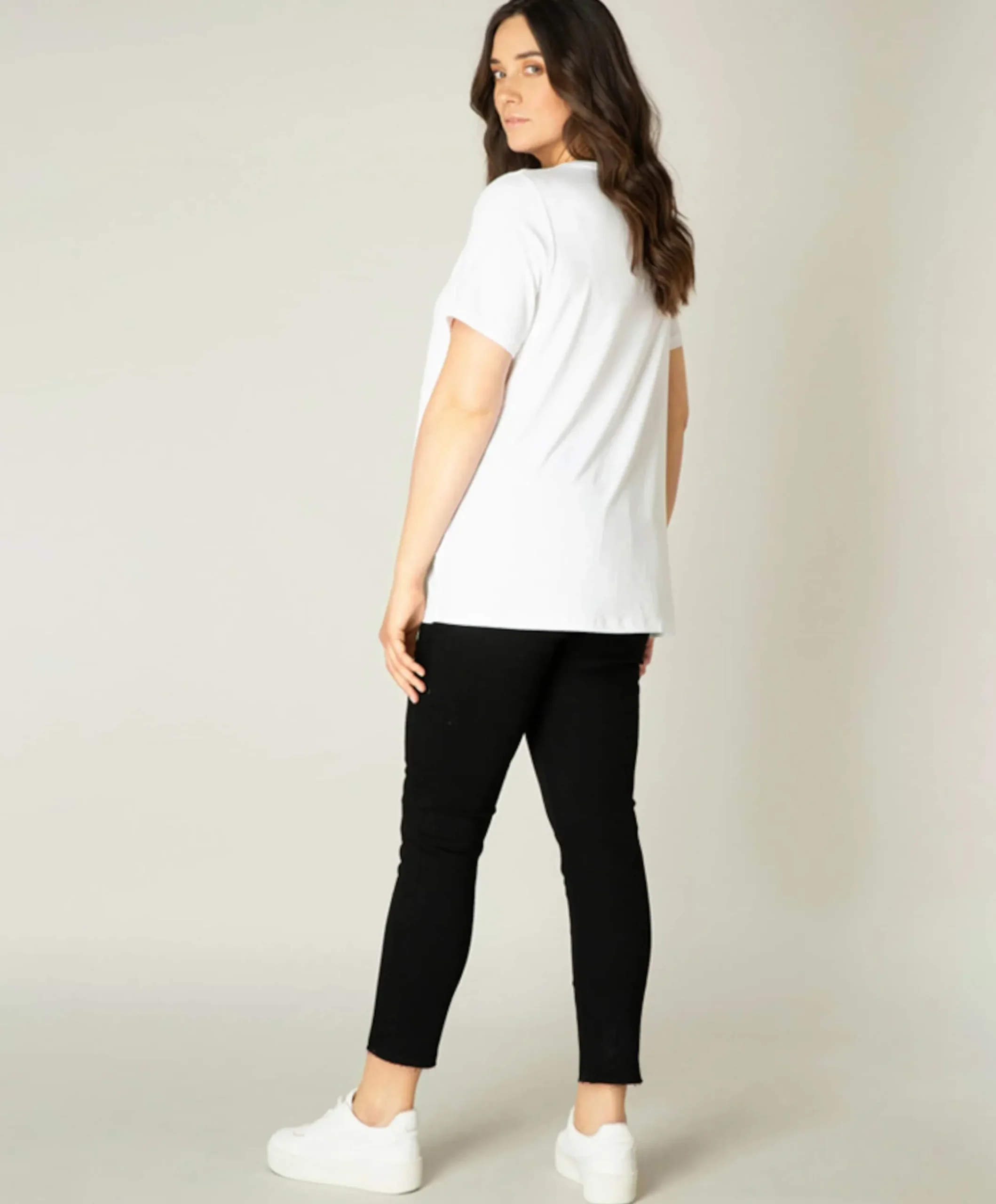 Dames T-shirt wit