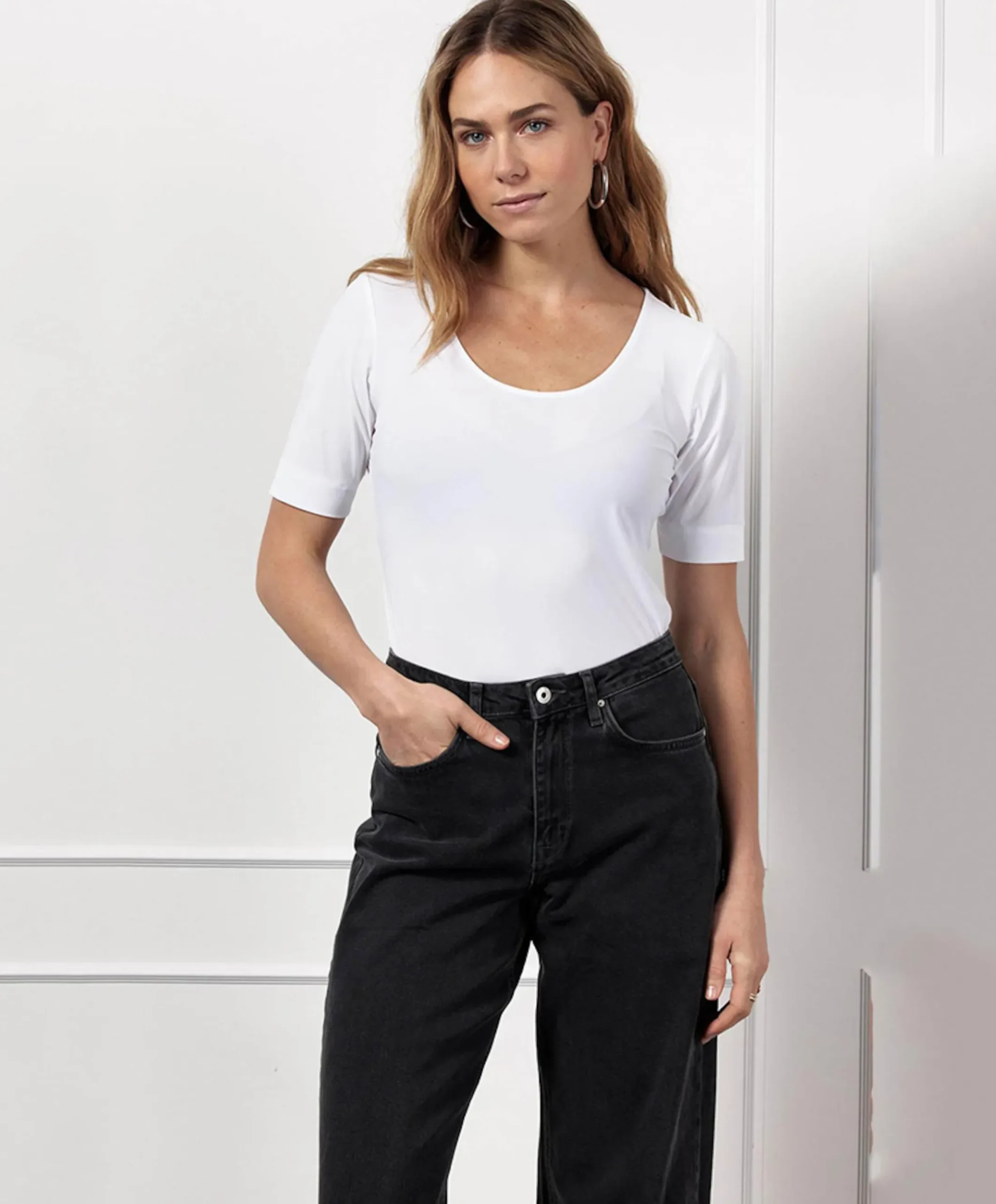 Dames T-shirt wit