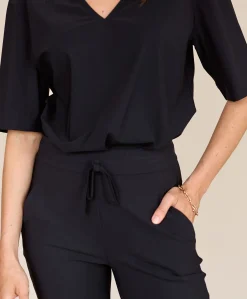 Dames T-shirt zwart
