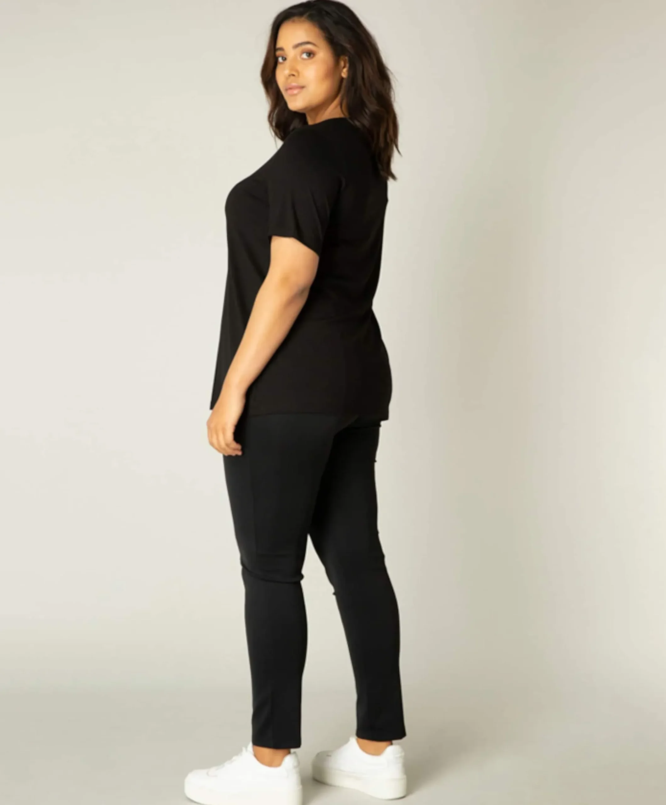 Dames T-shirt zwart