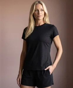 Dames t-shirt zwart