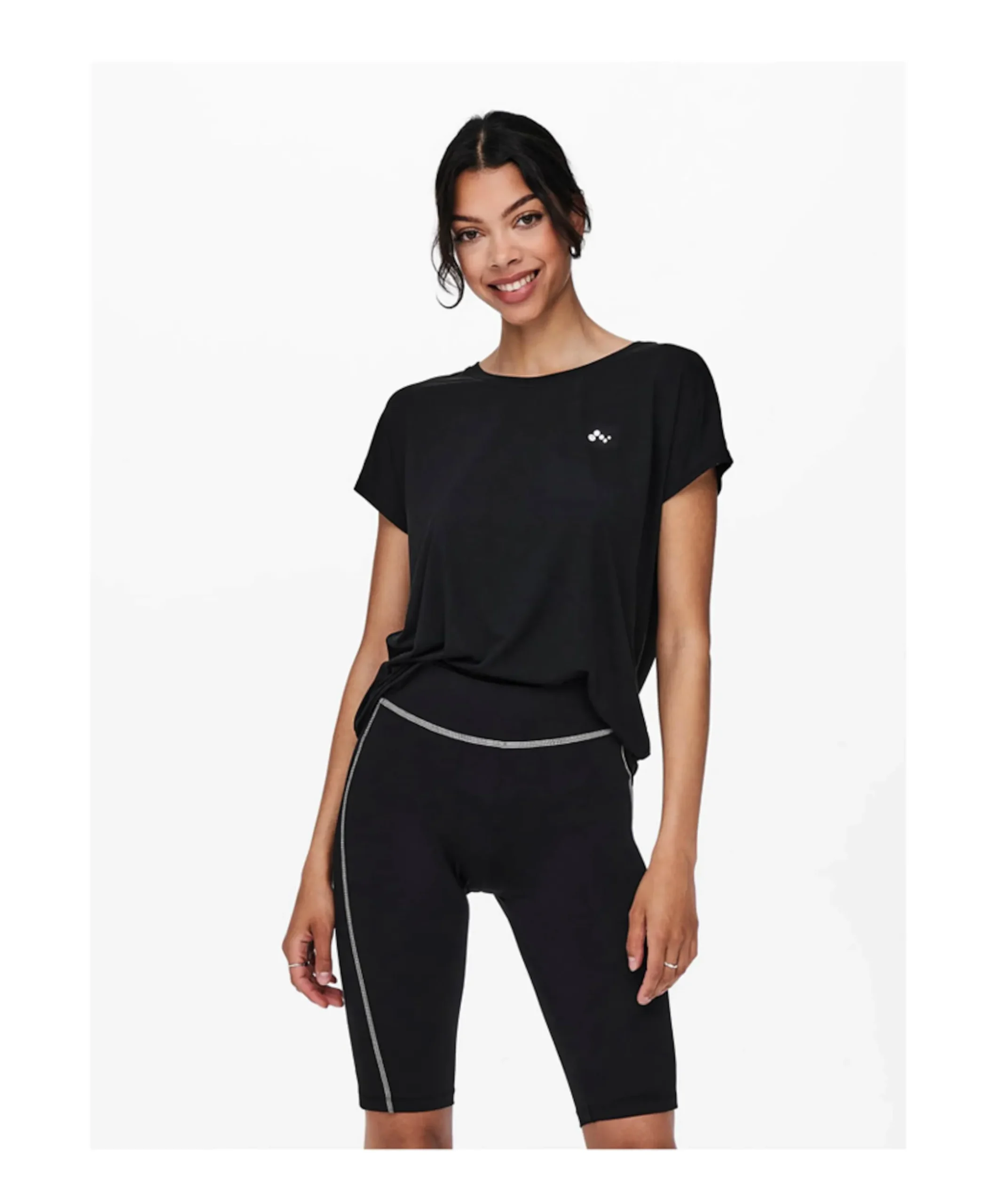 Dames t-shirt zwart