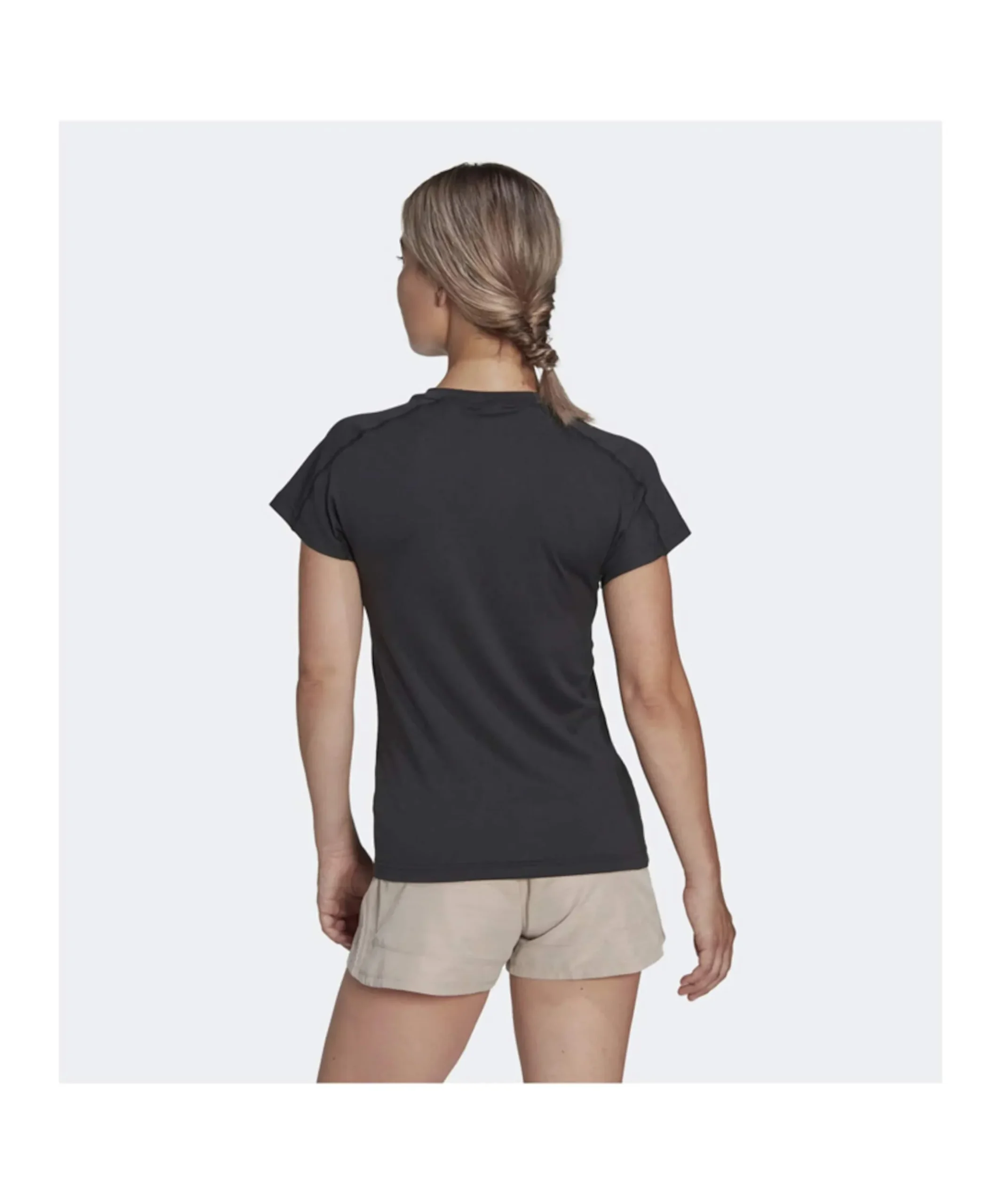 Dames t-shirt zwart