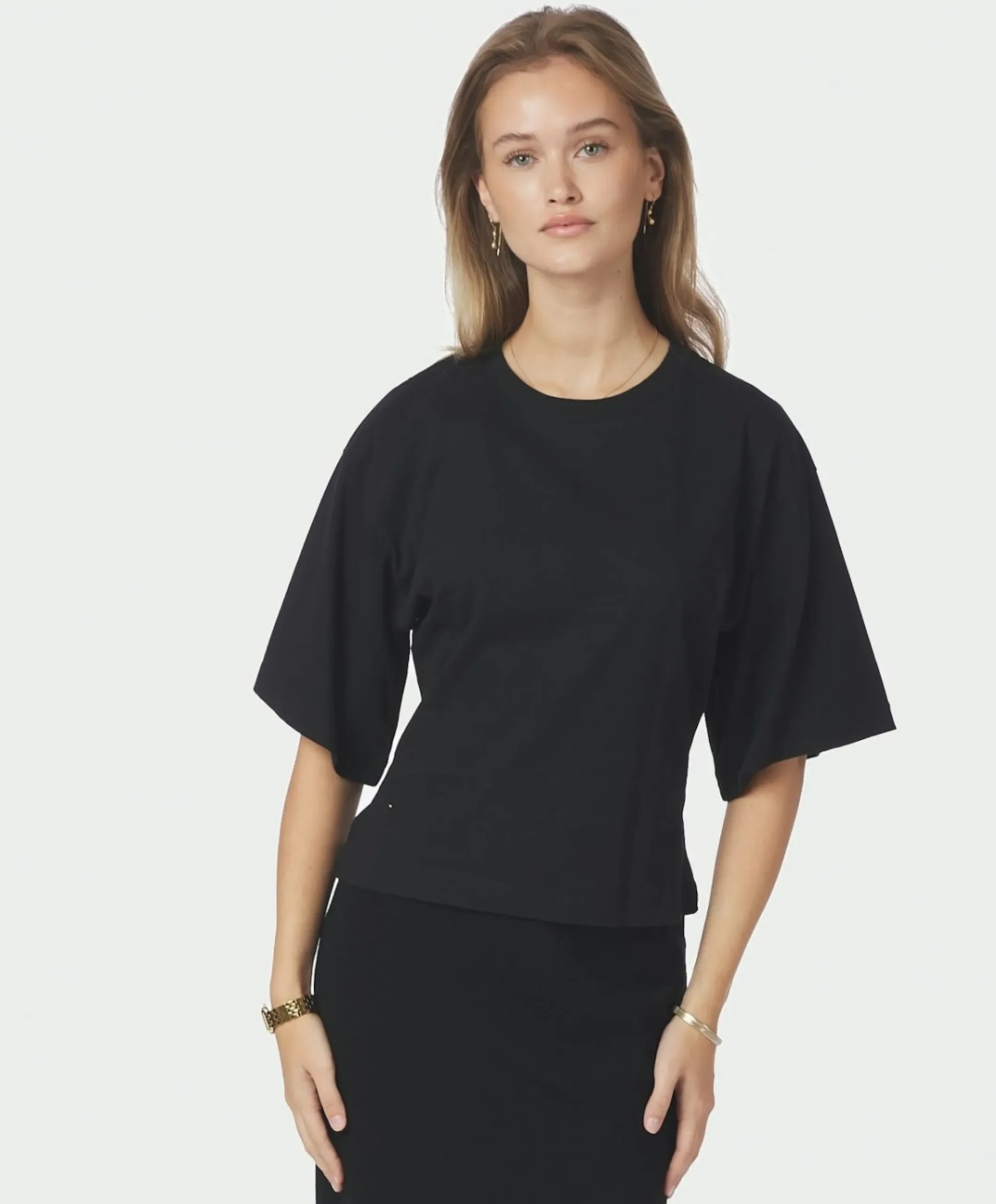 Dames T-shirt zwart