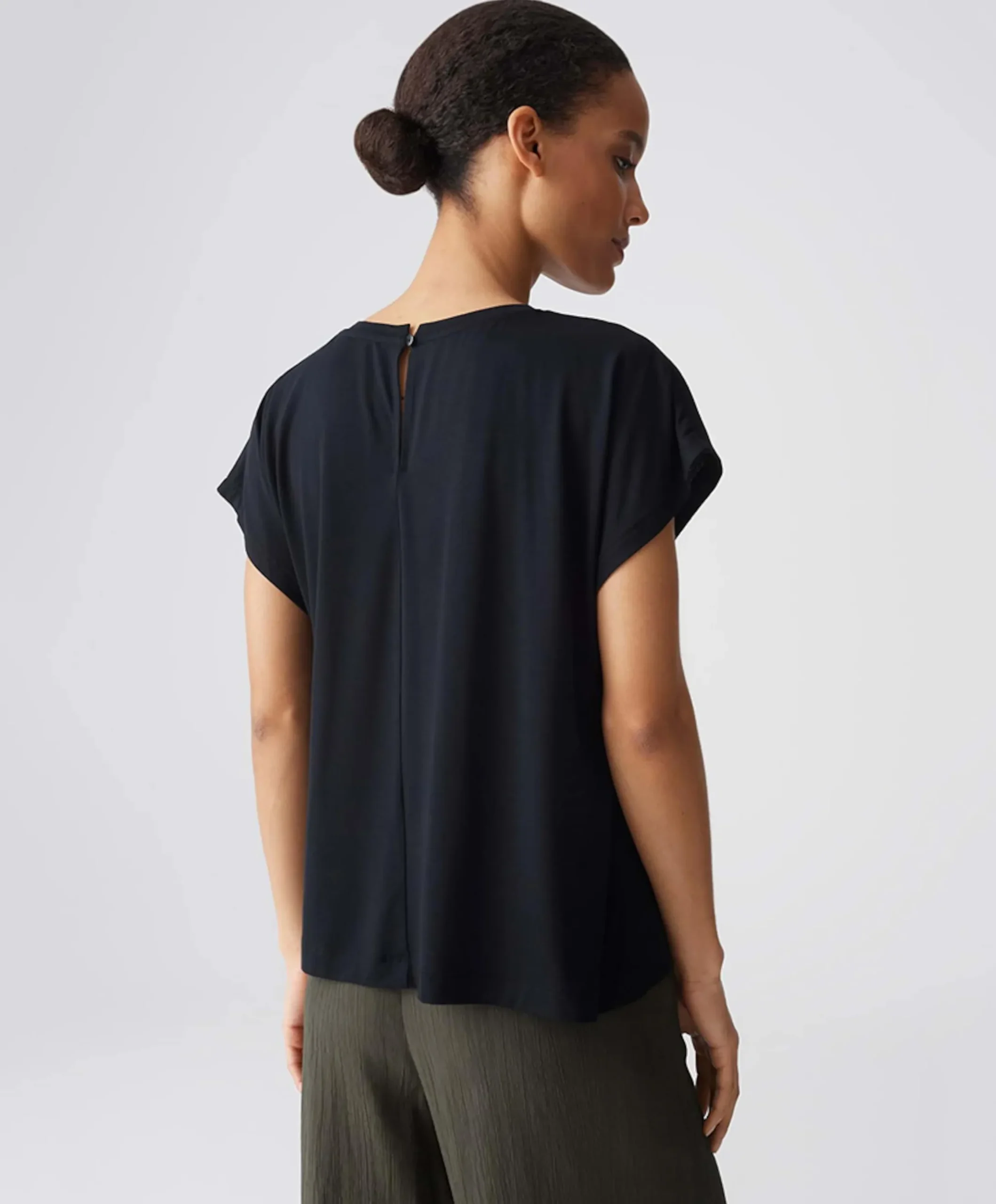 Dames T-shirt zwart