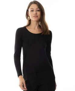 Dames T-shirt zwart