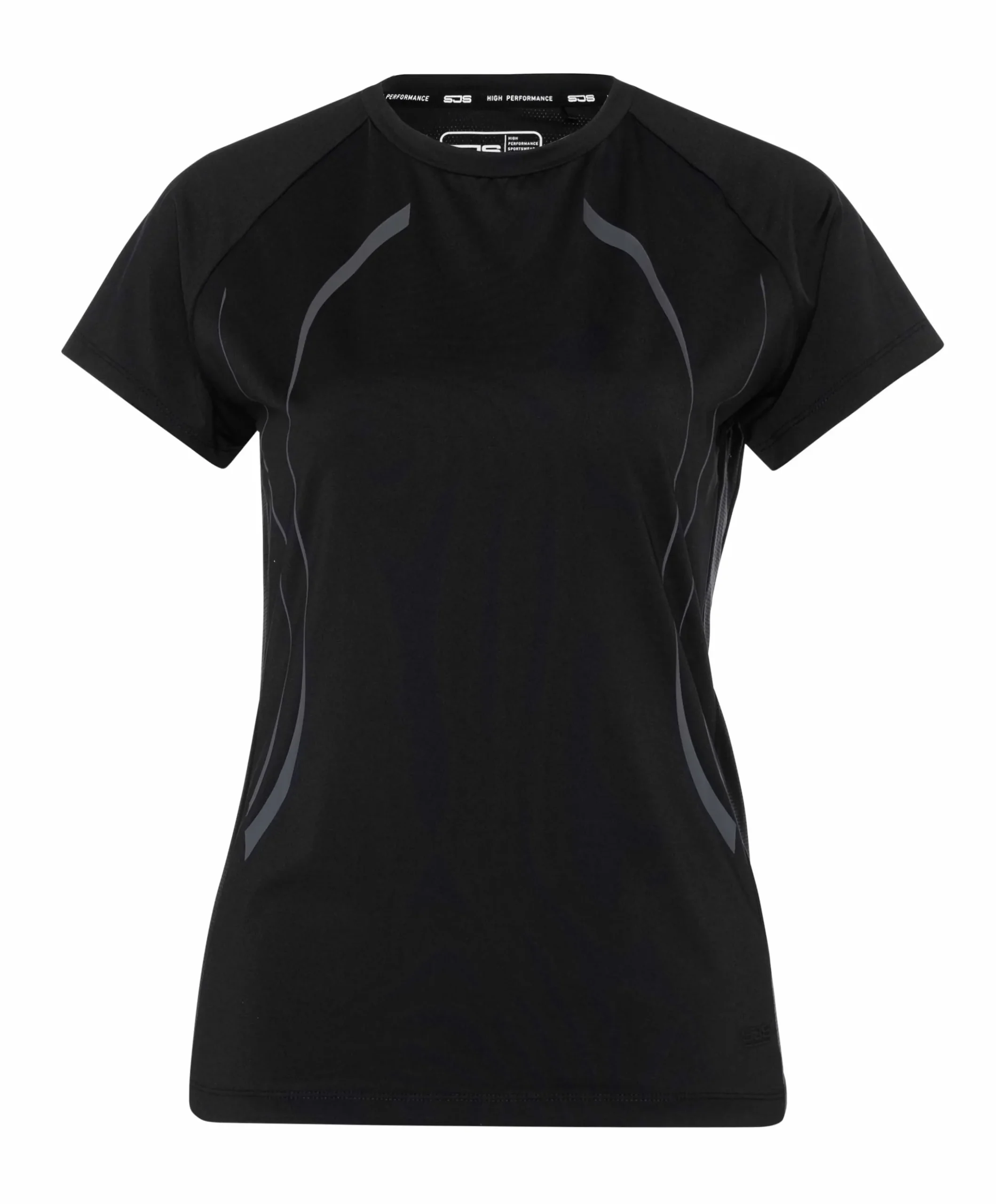 Dames T-shirt zwart