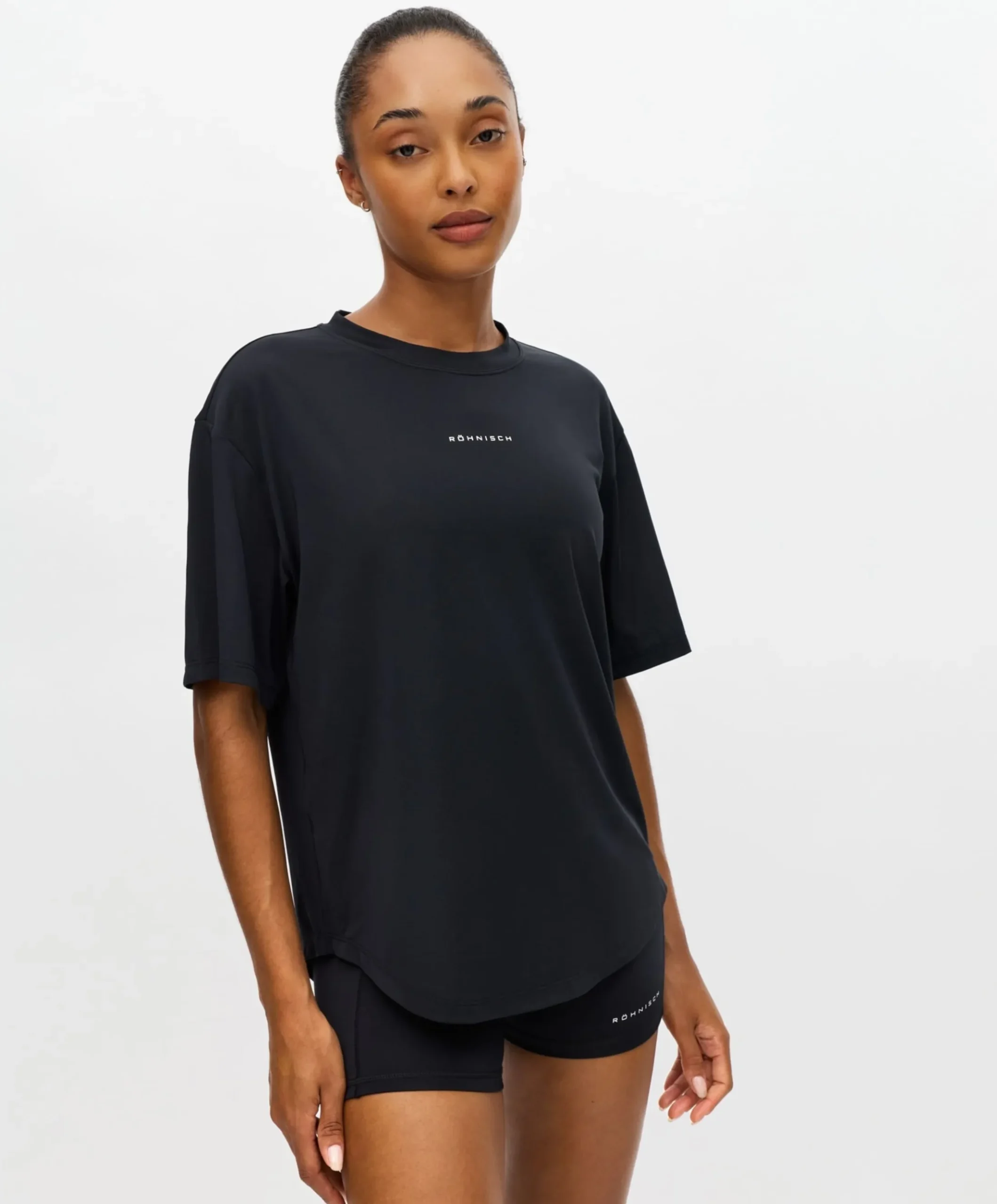 Dames t-shirt zwart
