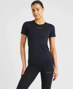 Dames t-shirt zwart