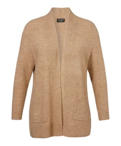 Dames vest beige