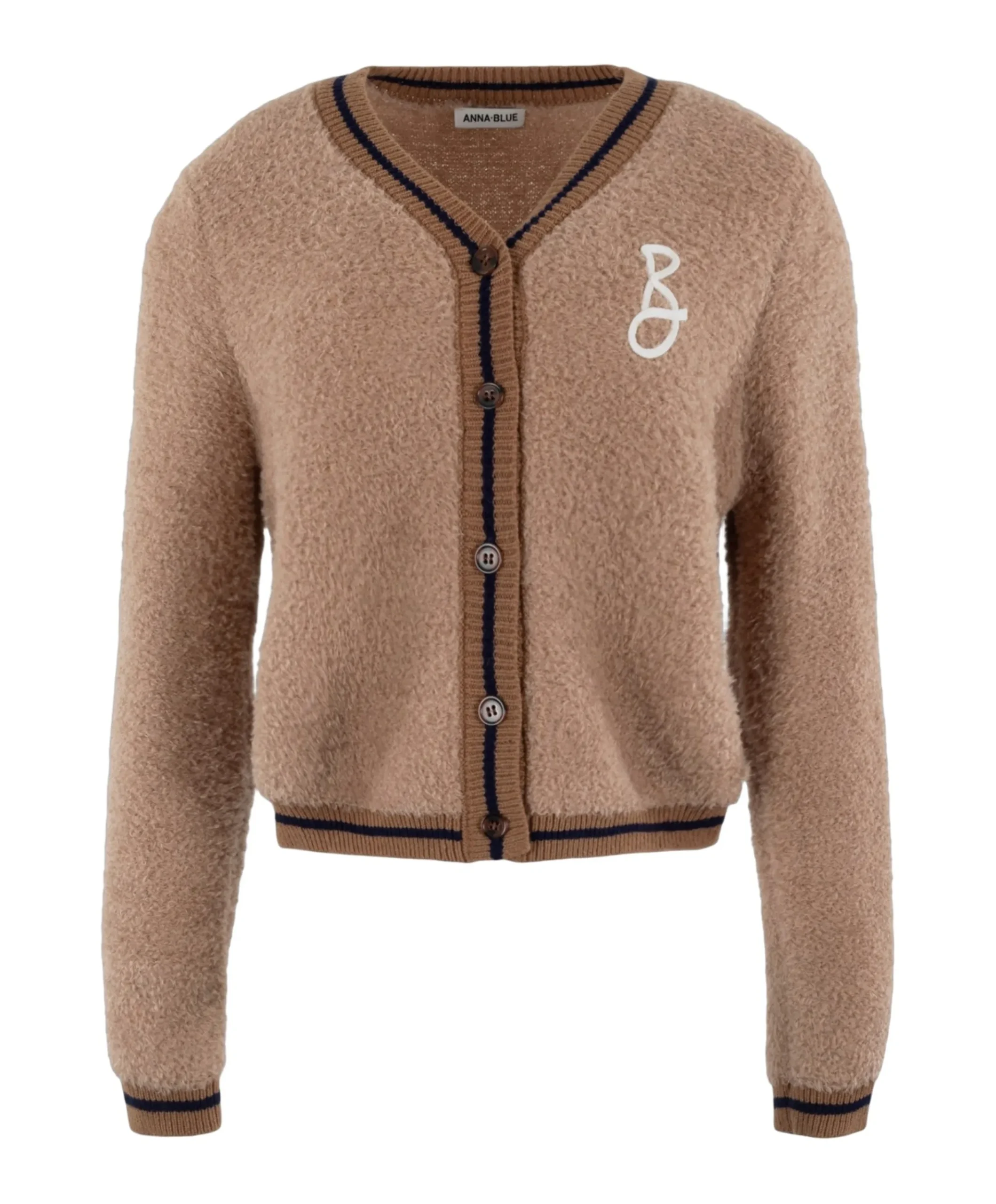 Dames vest beige