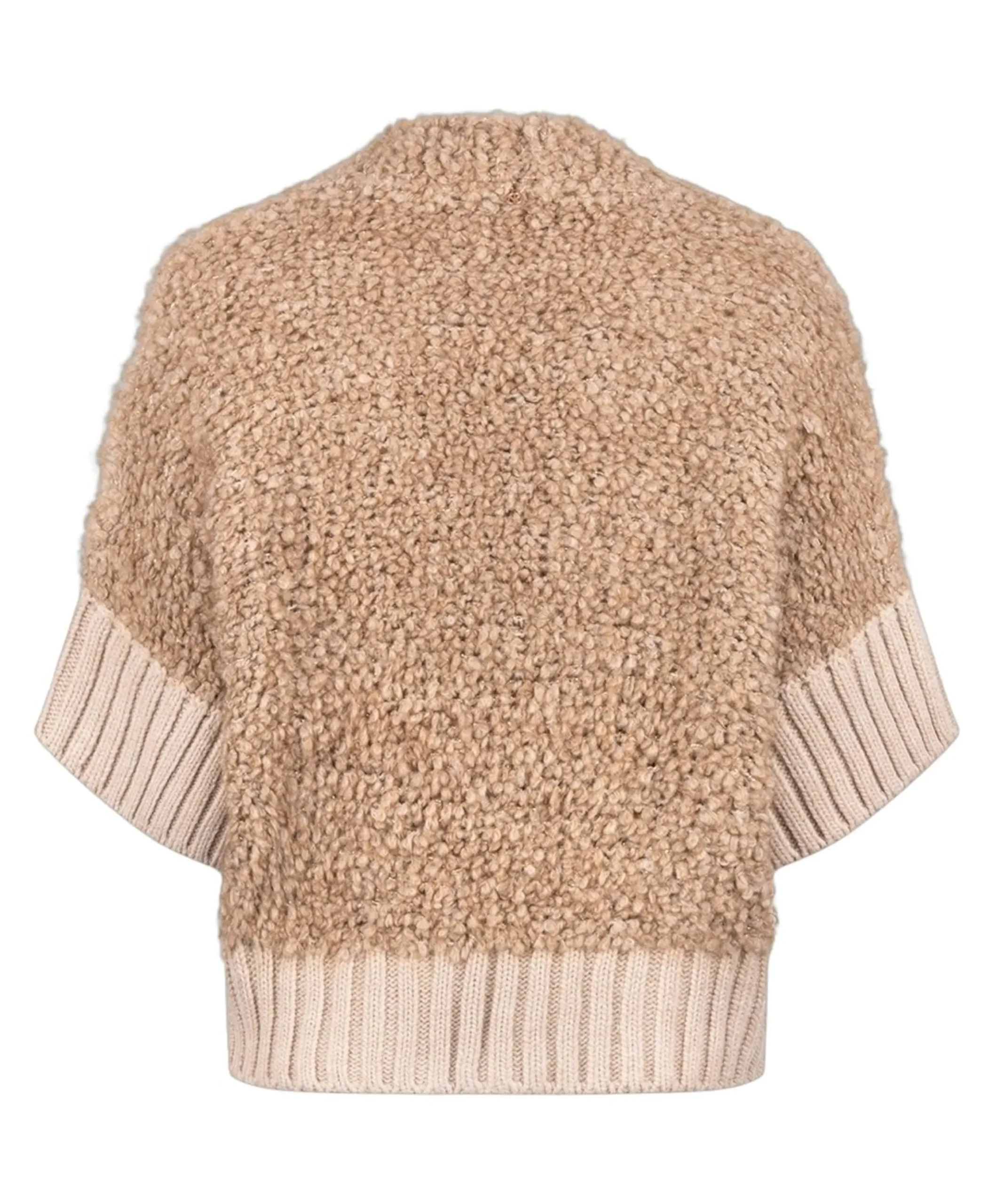 Dames vest beige