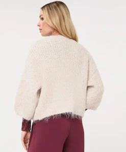 Dames vest beige