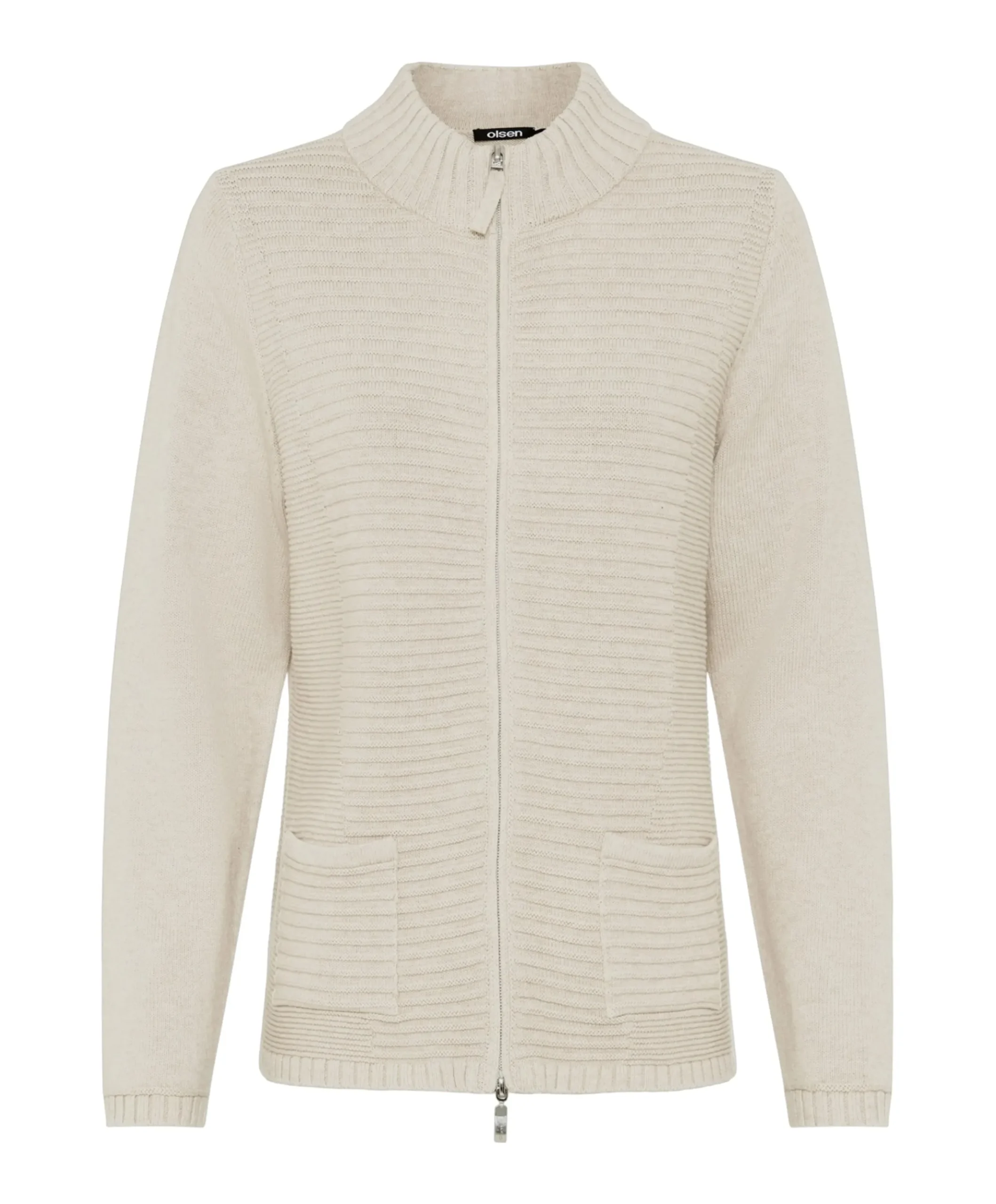 Dames vest beige