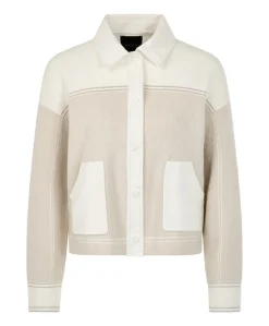Dames vest beige