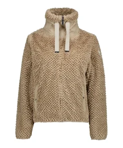 Dames vest beige