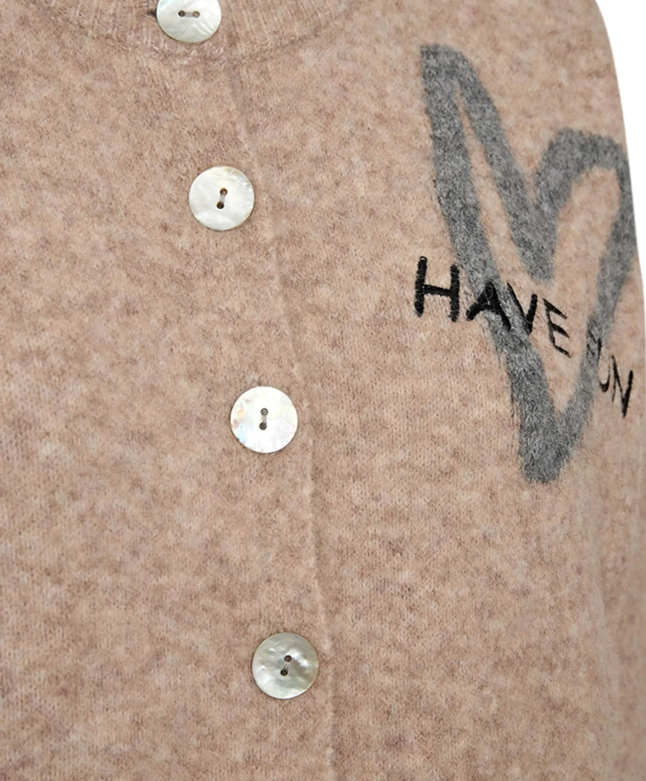 Dames vest beige