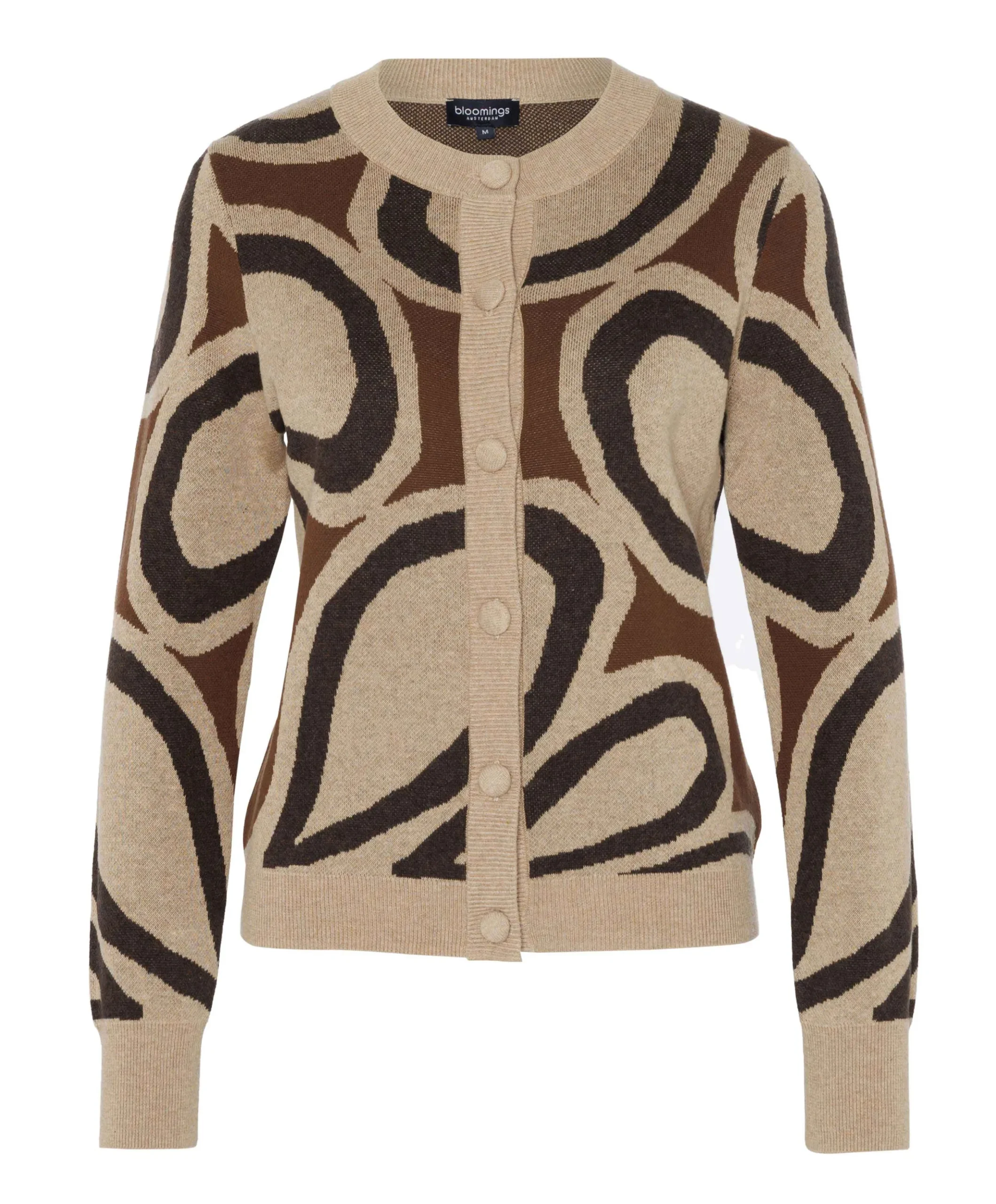 Dames vest beige