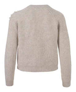 Dames vest beige