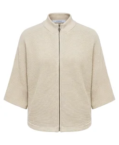 Dames vest beige