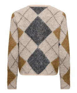 Dames vest beige
