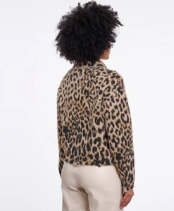 Dames vest beige
